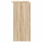 Preview: Empfangstheke Sonoma-Eiche 100x50x103,5 cm Holzwerkstoff