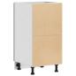Preview: Unterschrank Braun Eichen-Optik 40x46x81,5 cm Holzwerkstoff