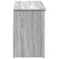 Preview: Schuhbank Grau Sonoma 102x30,5x45 cm Holzwerkstoff