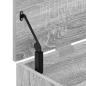 Preview: Schuhbank Grau Sonoma 102x30,5x45 cm Holzwerkstoff