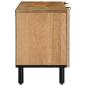 Preview: TV-Schrank Braun 105x33x46 cm Massivholz Mango