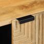 Preview: TV-Schrank Braun 105x33x46 cm Massivholz Mango