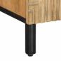 Preview: TV-Schrank Braun 105x33x46 cm Massivholz Mango