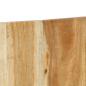 Preview: Kopfteil 120 cm Massivholz Akazie