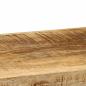 Preview: Wandregal 90x33x45 cm Raues Massivholz Mango