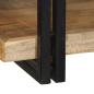 Preview: Wandregal 90x33x45 cm Raues Massivholz Mango