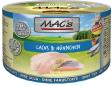 Preview: MACs Cat Lachs & Hühnchen 200g (Menge: 6 je Bestelleinheit)