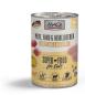 Preview: MACs Cat Pute, Rind & Heidelbeeren 400g  (Menge: 6 je Bestelleinheit)