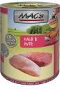 Preview: MACs Cat Kalb & Pute 400g (Menge: 6 je Bestelleinheit)