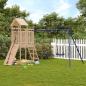 Preview: ARDEBO.de - Spielturm Massivholz Kiefer