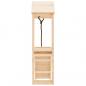 Preview: Spielturm mit Kletterwand Massivholz Kiefer