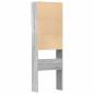 Preview: Waschmaschinenschrank Grau Sonoma 64x24x190 cm Holzwerkstoff