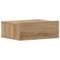 Preview: Nachttisch Hängend Artisan-Eiche 40x32x15 cm Holzwerkstoff