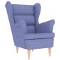 Preview: Sessel Jeansblau 74x84x100 cm Stoff