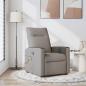Preview: ARDEBO.de - Massagesessel Taupe Stoff