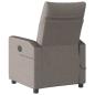 Preview: Massagesessel Taupe Stoff