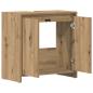 Preview: Waschbeckenunterschrank Artisan-Eiche 60x33x60 cm