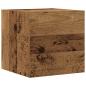 Preview: 5-tlg. TV-Schrank-Set Wandmontage Altholz-Optik Holzwerkstoff