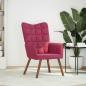 Preview: ARDEBO.de - Relaxsessel Weinrot Samt