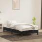 Preview: Bettgestell ohne Matratze Schwarz 90x220 cm Samt