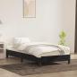 Preview: Bettgestell ohne Matratze Schwarz 100x220 cm Samt