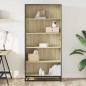 Preview: Bücherregal Sonoma-Eiche 80,5x35x170,5 cm Holzwerkstoff