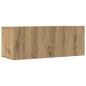 Preview: TV-Wandschränke 2 Stk. Artisan-Eiche 80x30x30 cm