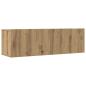 Preview: 7-tlg. TV-Schrank-Set Wandmontage Artisan-Eiche Holzwerkstoff