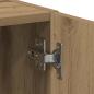 Preview: Waschmaschinenschrank Artisan-Eiche 64x24x190 cm Holzwerkstoff