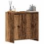 Preview: ARDEBO.de - Waschbeckenunterschrank Altholz-Optik 60x33x60 cm Holzwerkstoff