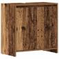 Preview: Waschbeckenunterschrank Altholz-Optik 60x33x60 cm Holzwerkstoff