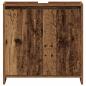 Preview: Waschbeckenunterschrank Altholz-Optik 60x33x60 cm Holzwerkstoff