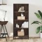 Preview: Bücherregal Braun Eichen-Optik 60x35x139 cm Holzwerkstoff