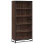 Preview: Bücherregal Räuchereiche 80,5x35x170,5 cm Holzwerkstoff