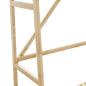 Preview: Kleiderständer mit Ablagen 110x40x180 cm Bambus