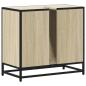 Preview: Badschrank Sonoma-Eiche 65x33x60 cm Holzwerkstoff