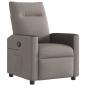 Preview: ARDEBO.de - Relaxsessel Taupe Stoff