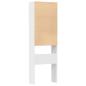 Preview: Waschmaschinenschrank Weiß 64x24x190 cm Holzwerkstoff