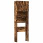 Preview: Waschmaschinenschrank Räuchereiche 64x24x190 cm Holzwerkstoff