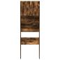 Preview: Waschmaschinenschrank Räuchereiche 64x24x190 cm Holzwerkstoff