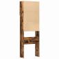 Preview: Waschmaschinenschrank Räuchereiche 64x24x190 cm Holzwerkstoff