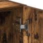 Preview: Waschmaschinenschrank Räuchereiche 64x24x190 cm Holzwerkstoff