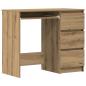 Preview: Schreibtisch Artisan-Eiche 90x45x76 cm Holzwerkstoff