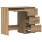 Preview: Schreibtisch Artisan-Eiche 90x45x76 cm Holzwerkstoff
