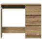 Preview: Schreibtisch Artisan-Eiche 90x45x76 cm Holzwerkstoff
