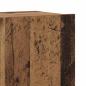 Preview: 4-tlg. TV-Schrank-Set Wandmontage Altholz-Optik Holzwerkstoff