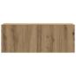 Preview: 5-tlg. TV-Schrank-Set Wandmontage Artisan-Eiche Holzwerkstoff