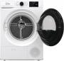 Preview: Gorenje DPNE82/GN A++ 8 kg Wärmepumpentrockner, 60 cm breit, StableTech, WaveActive Trommel, WLAN, Trommelinnenbeleuchtung, 16 Programme, weiß