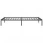Preview: Bettgestell Metall Schwarz 90x200 cm
