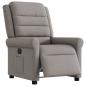 Preview: Relaxsessel Elektrisch Taupe Stoff